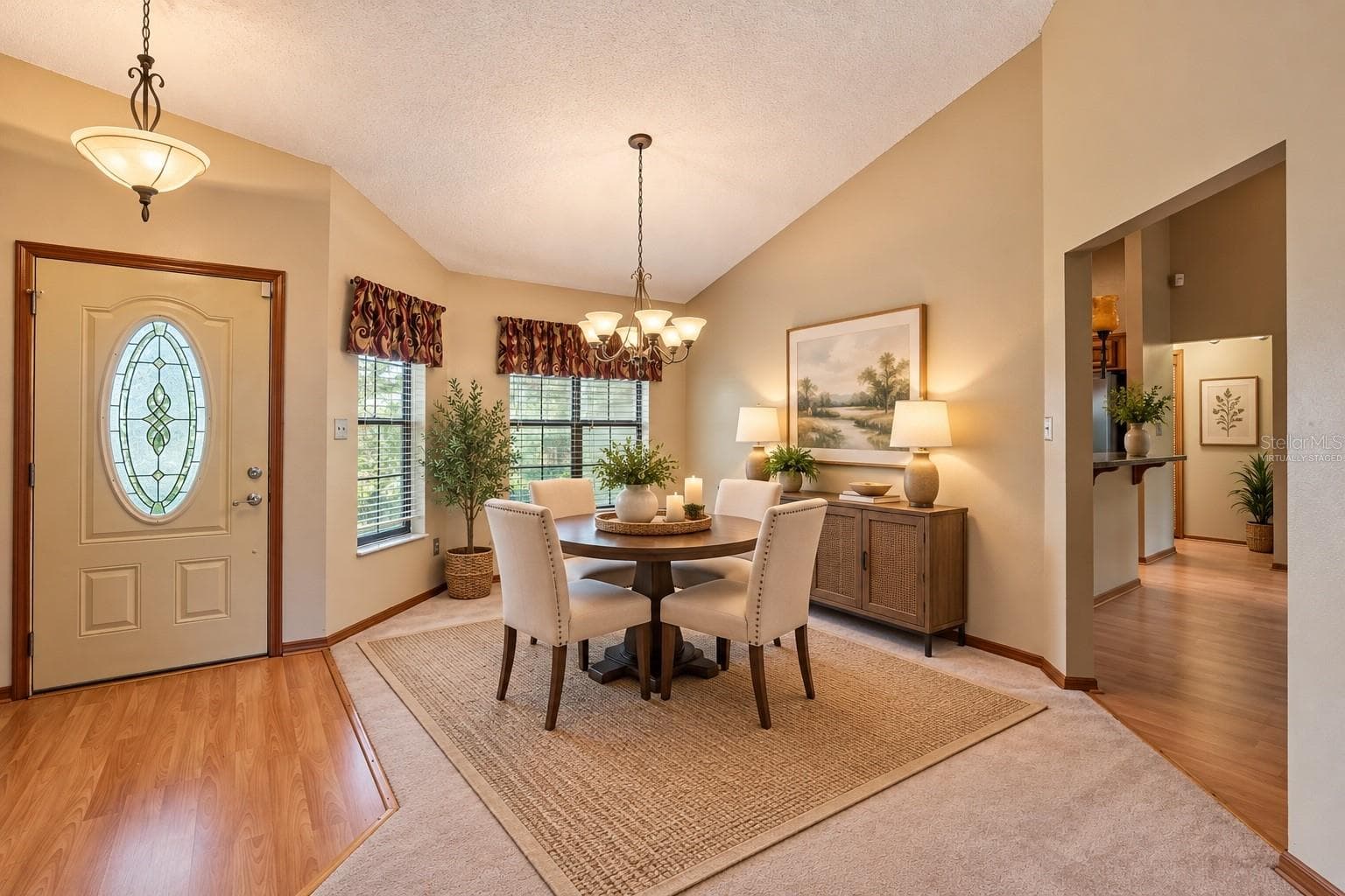 Virtually Staged Dining Room - 288 RINGWOOD DR, WINTER SPRINGS