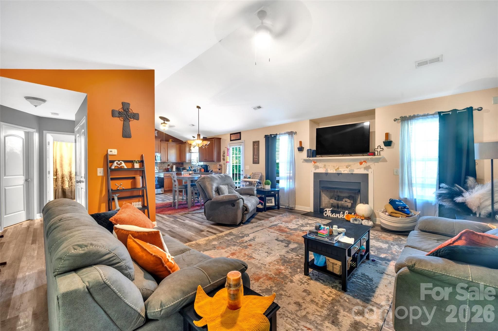 Main Level Living Room - 392 Lone Tree Lane, Clover