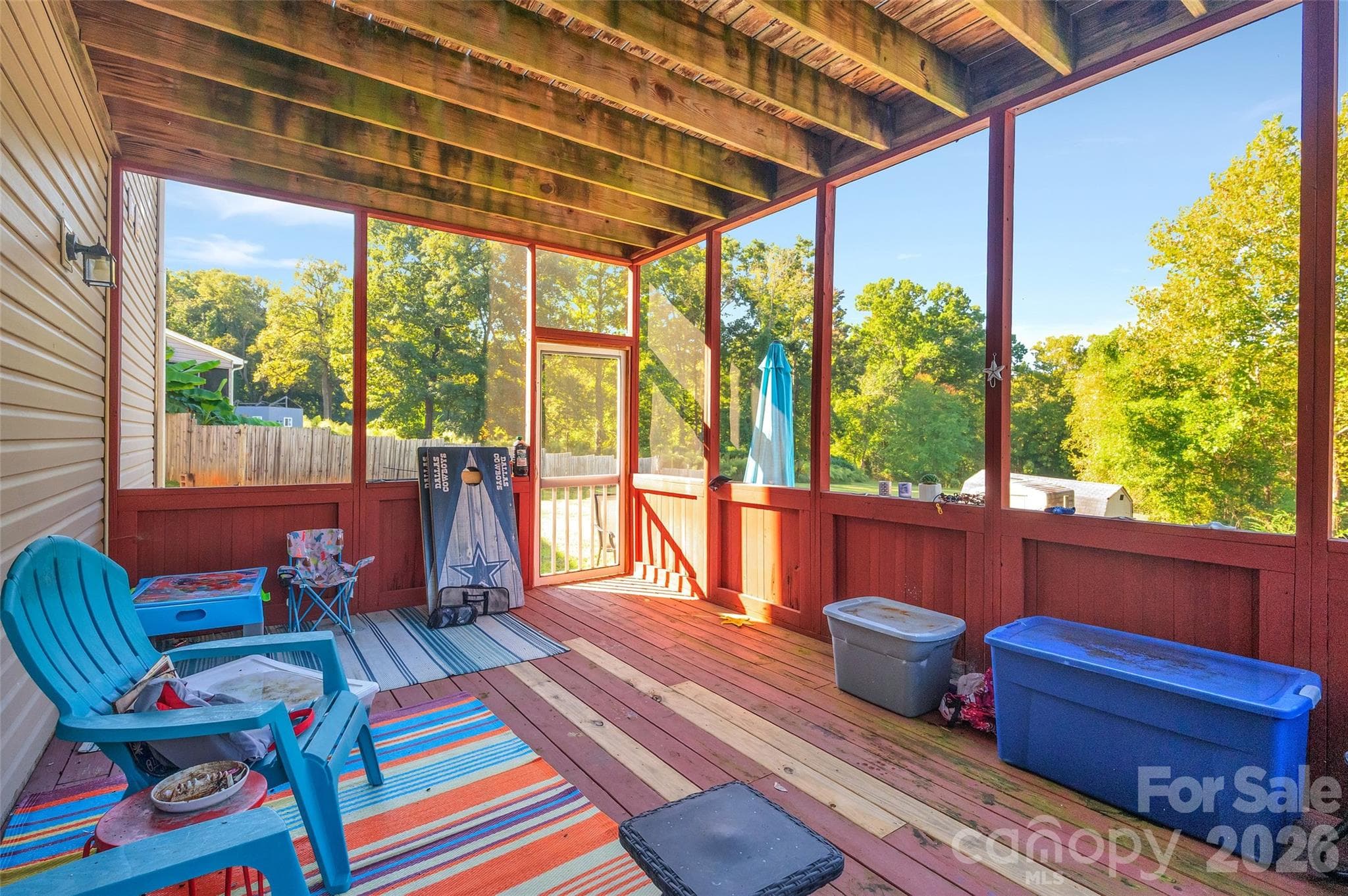 Screened in Porch - 392 Lone Tree Lane, Clover