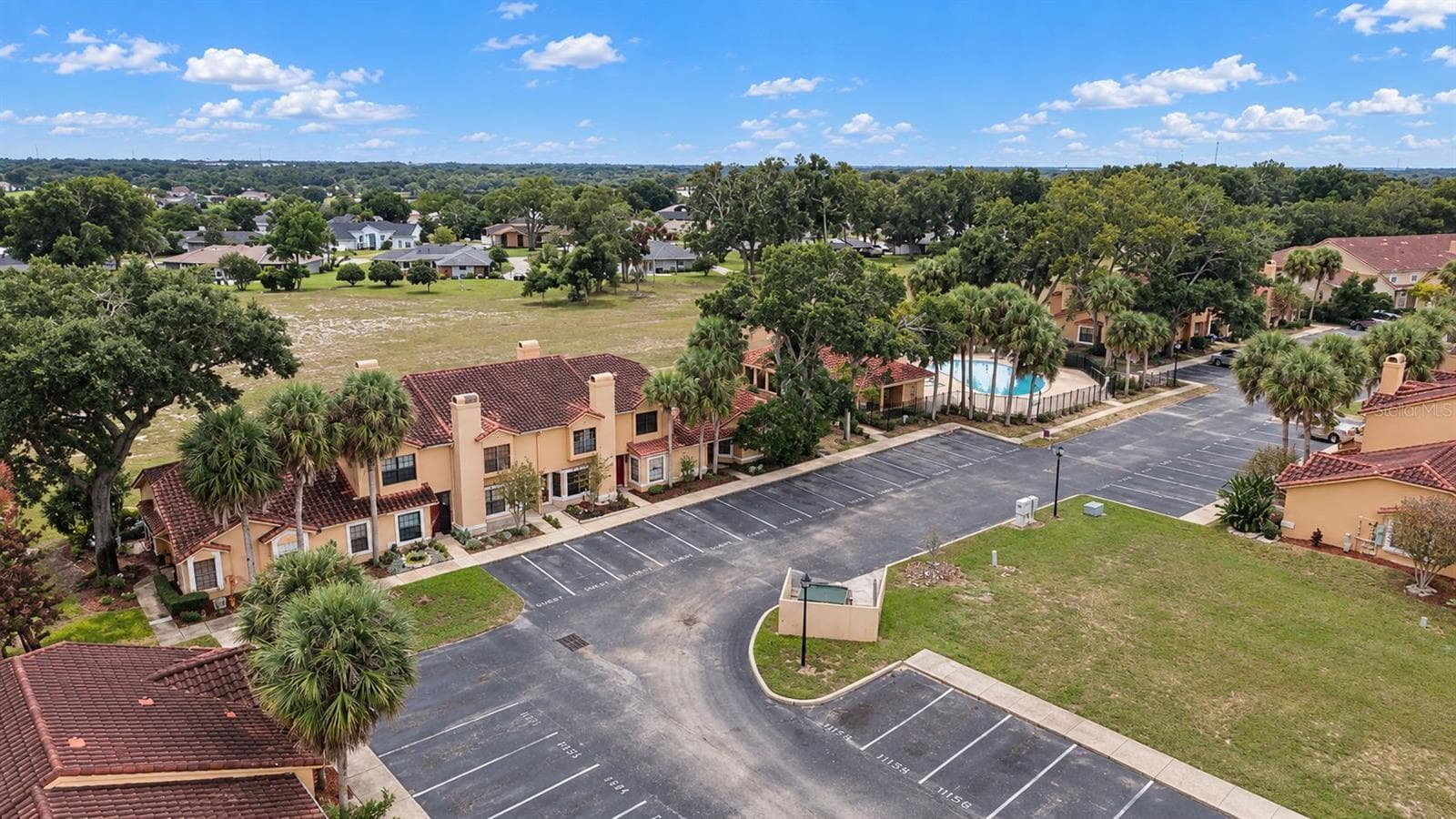 Visitor parking next to dumpster - 1156 N FAIRWAY DR #1156, APOPKA