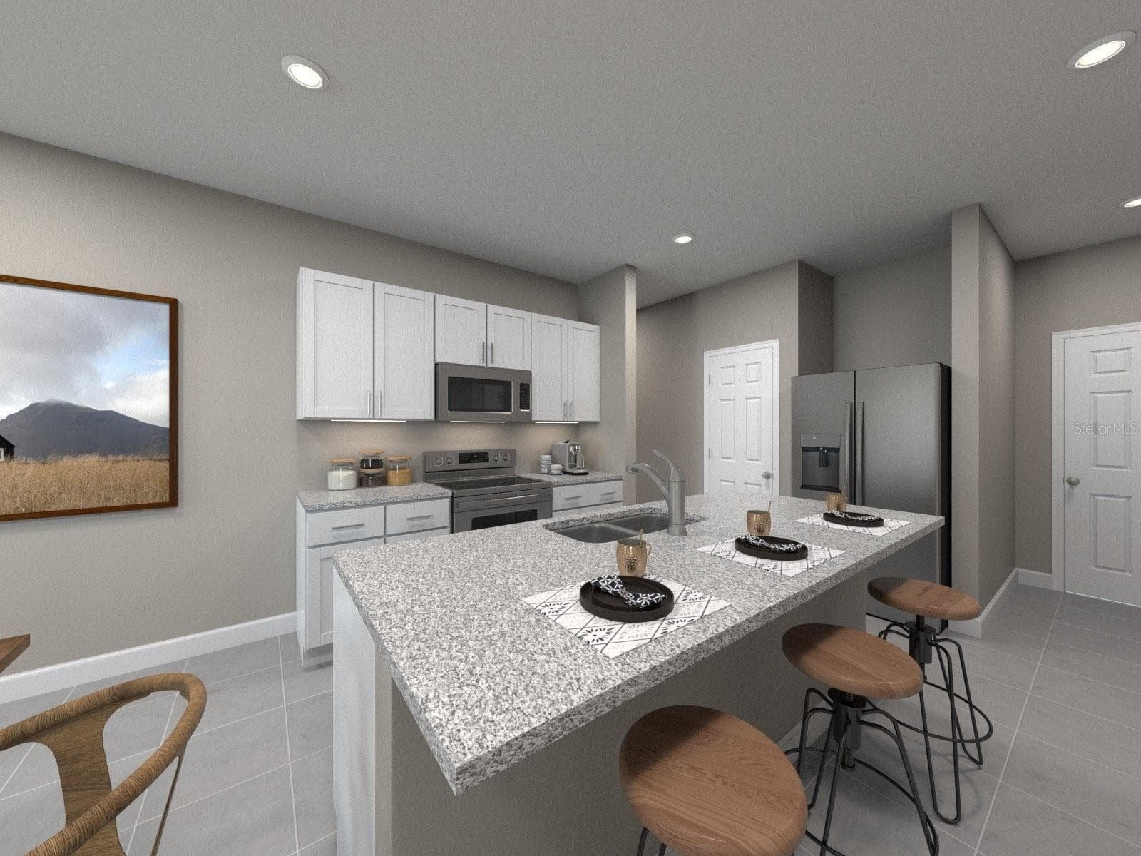 Photo is not of the actual home, but is an inspirational photo of builder’s model home and may depict options, furnishings, and/or decorator features that are not included. - 7922 LAKE JESSIE PL, PARRISH