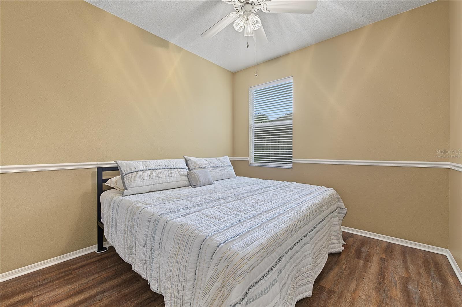 guest bedroom Virtually Staged - 8417 FENWICK AVE, TAMPA