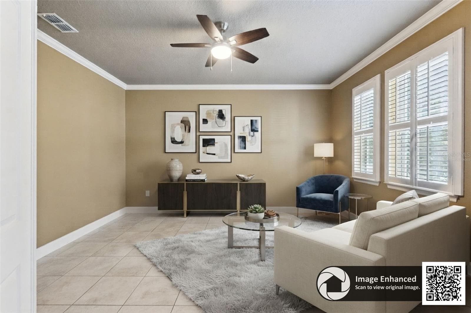 Virtually staged. Separate Living Rm or a 4th bedroom - 14825 PORTER RD, WINTER GARDEN