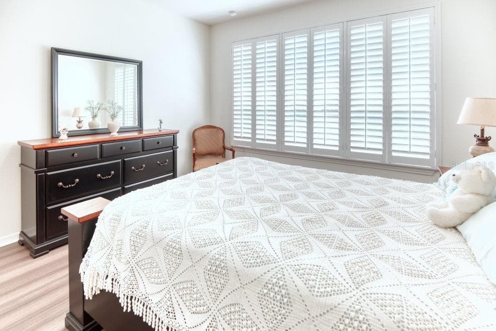 Plantation Shutters with Rear View to Conservation - 3432 FALLBROOK DR, POINCIANA