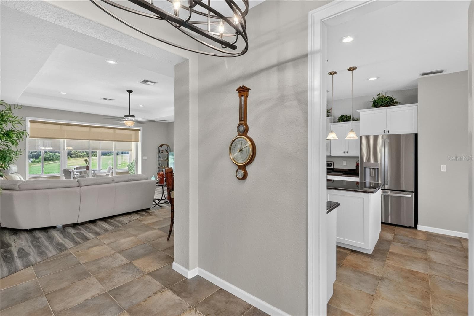 Foyer going into Living Room - 4286 NORTH COURSE LN, AVON PARK