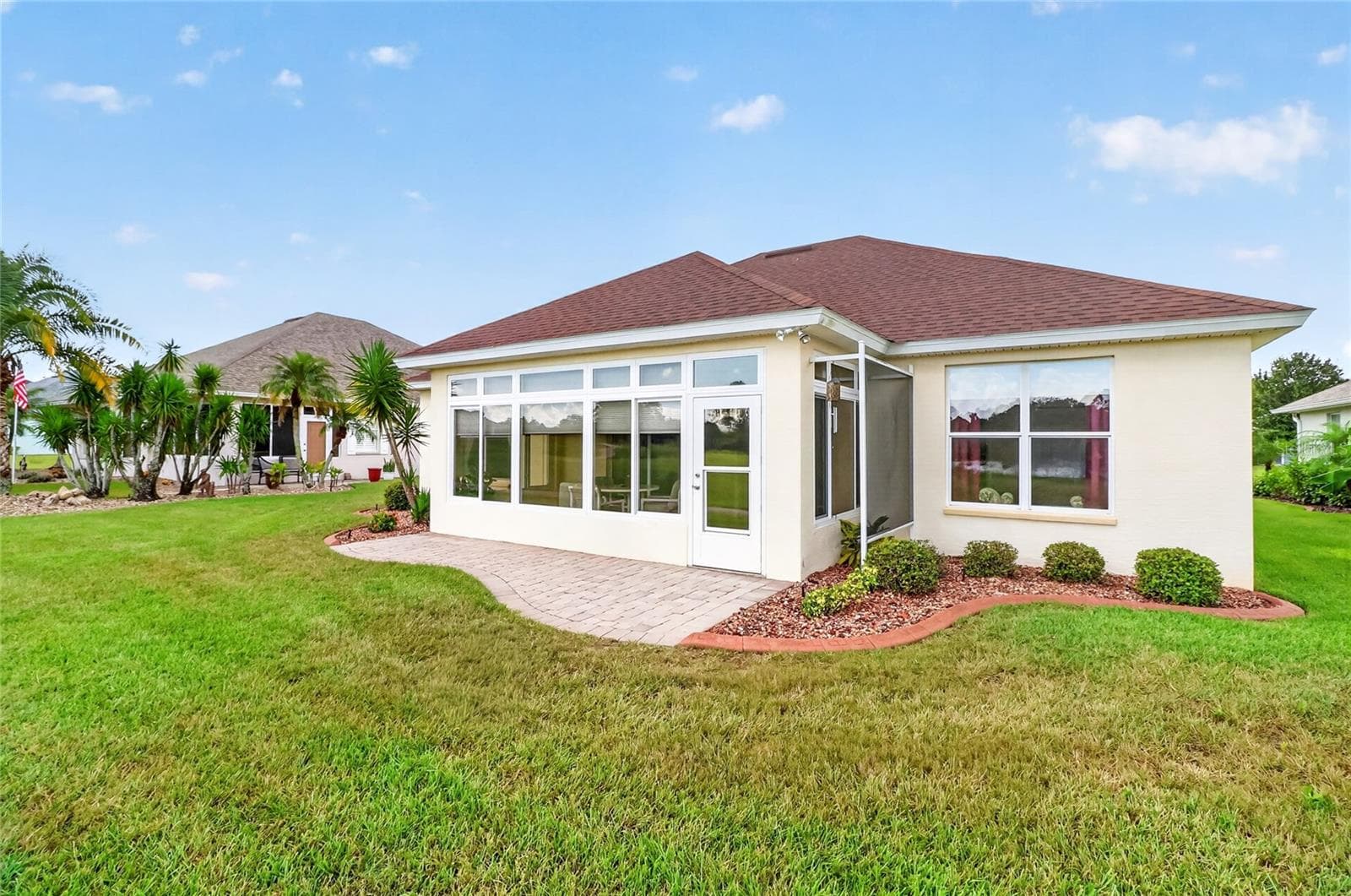 Rear view of home - 4286 NORTH COURSE LN, AVON PARK