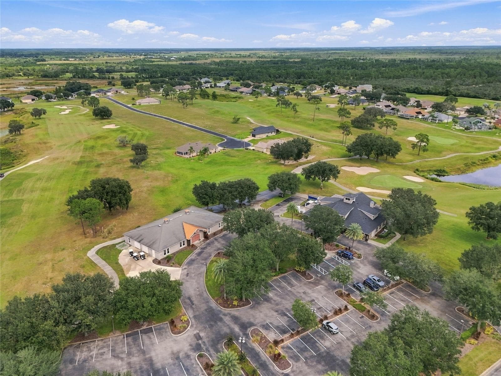 Aerial view of golf course - 4286 NORTH COURSE LN, AVON PARK