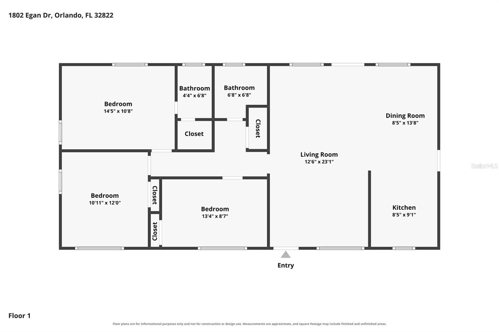 Single Family Residence at 1802 EGAN DR, ORLANDO, photo 20 of 35