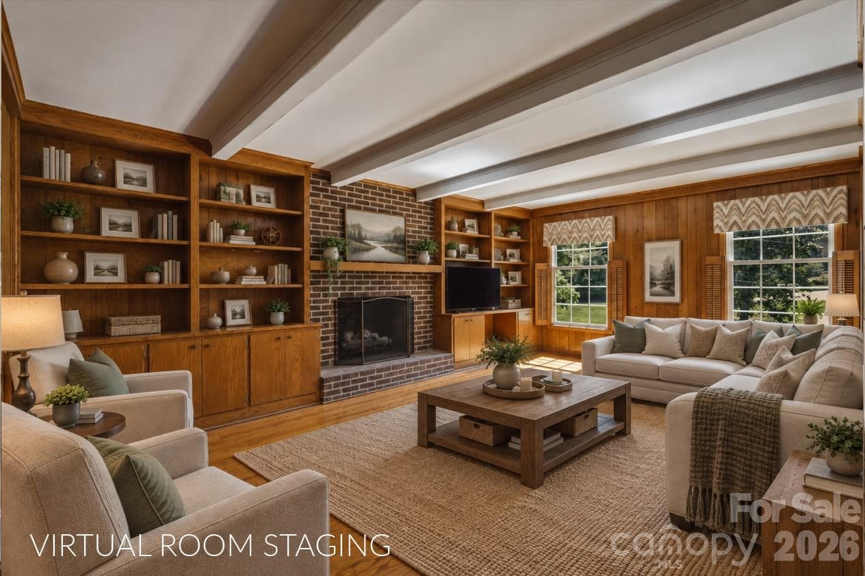 Virtual staging photo - Morganton