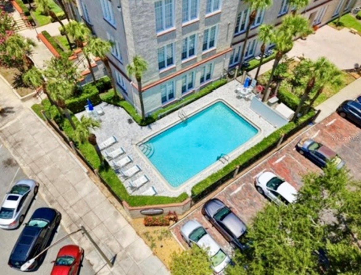 Ariel View of the Building - 701 MIRROR LAKE DR N #120, ST PETERSBURG