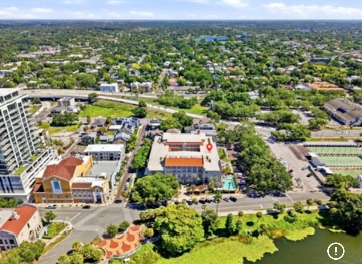 Ariel View - 701 MIRROR LAKE DR N #120, ST PETERSBURG