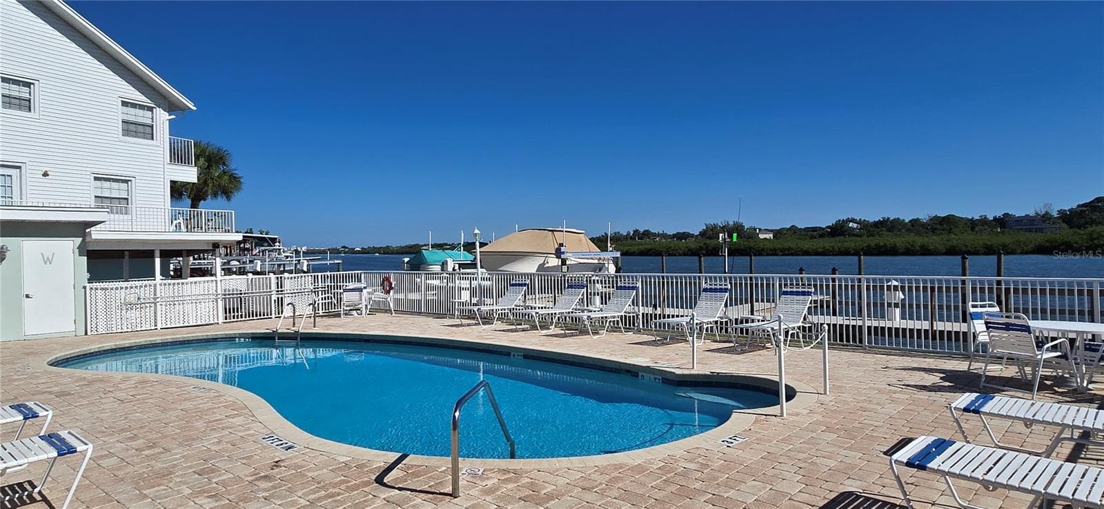 Vista Village Community Pool on the Waterfront - 19201 VISTA LN #D2, INDIAN SHORES