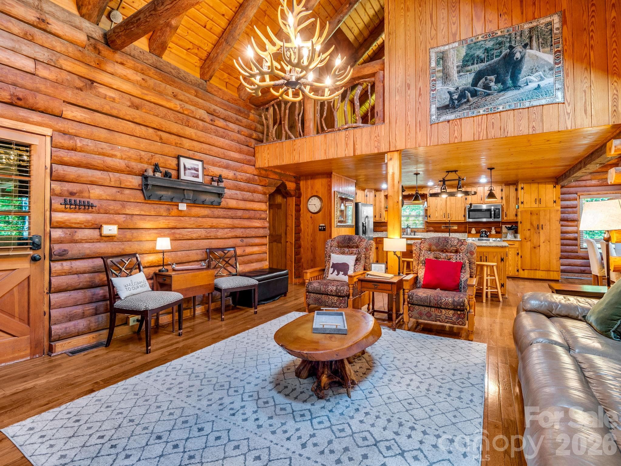 Living Room - 127 Cattail Road, Lake Lure