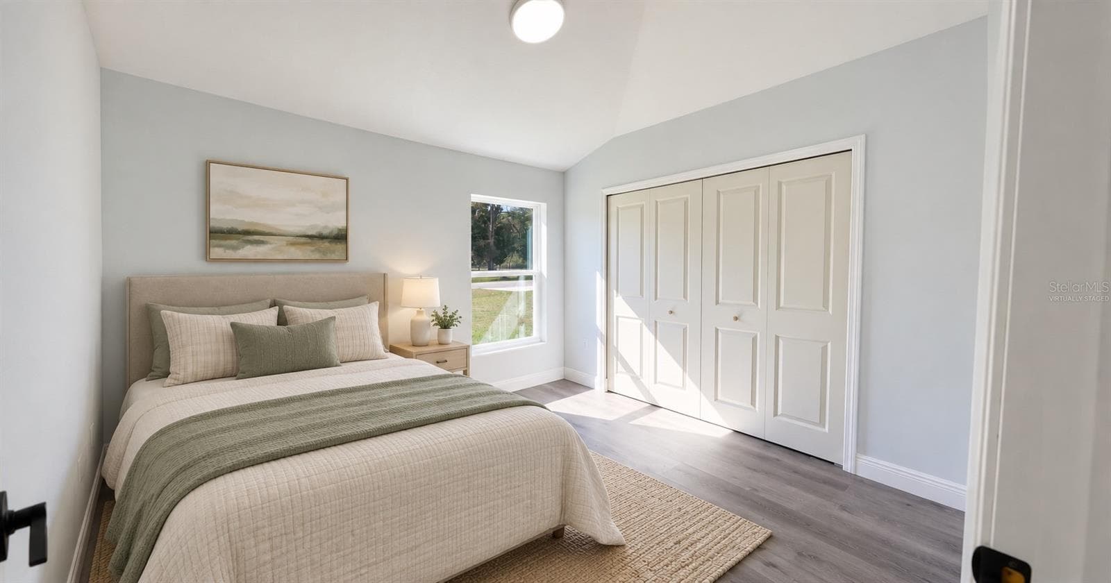 Virtually staged - secondary bedroom. - 3724 SE 130TH PL, BELLEVIEW