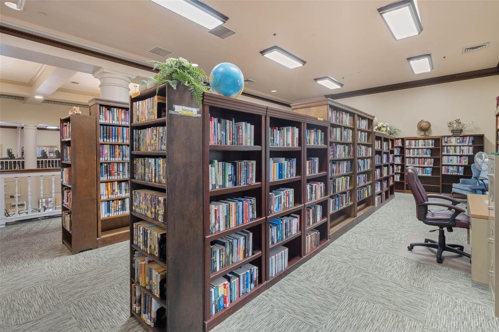 Community amenity: library - 25038 CLIFFORD HL, LEESBURG