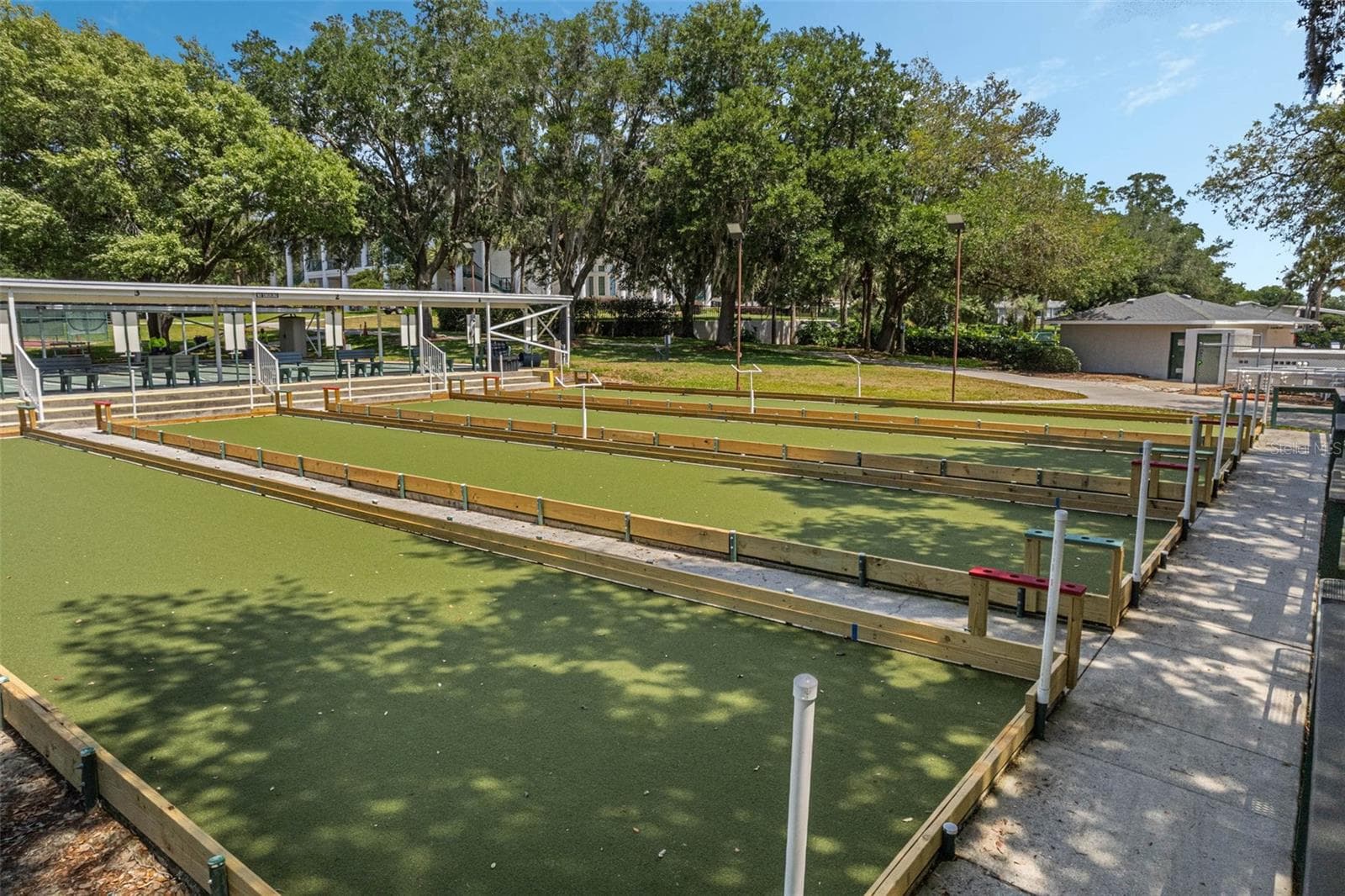 Community amenity: bocce courts - 25038 CLIFFORD HL, LEESBURG