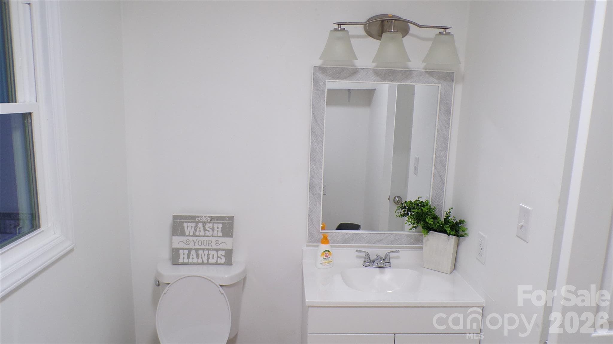 half bathroom - 5504 Ilford Street, Charlotte