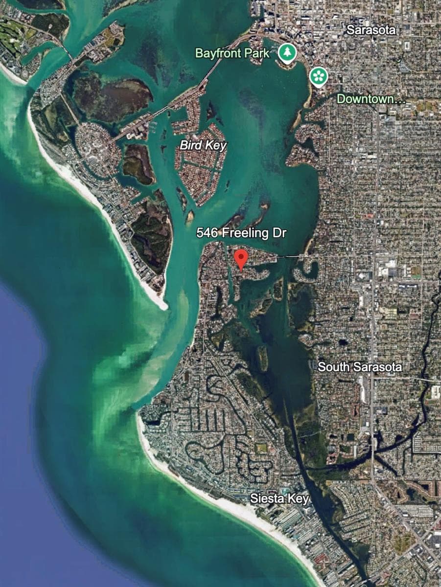 North Siesta Key. - 546 FREELING DR, SARASOTA