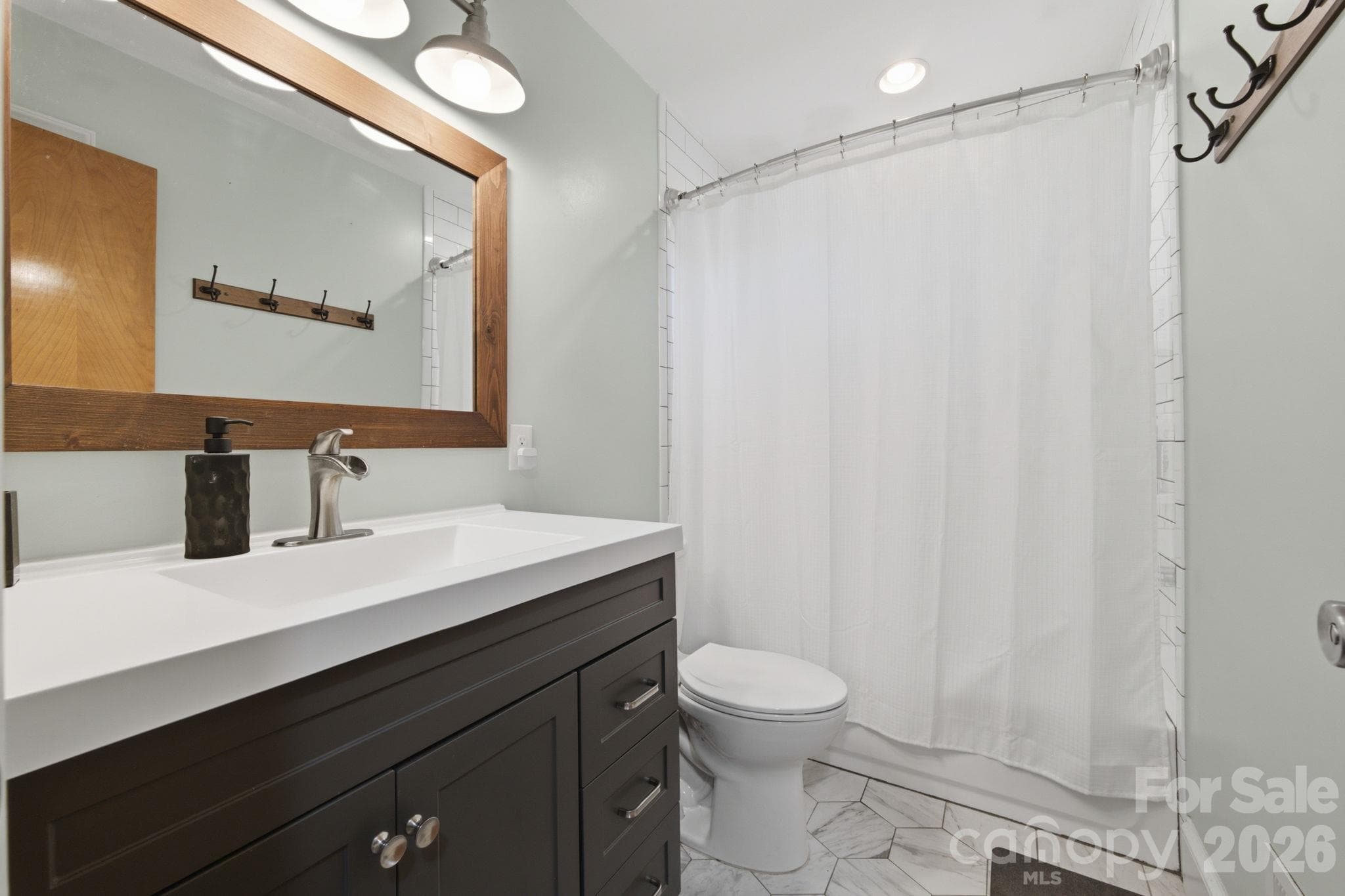 Full Bath on main level - 6520 Candlewood Drive, Charlotte