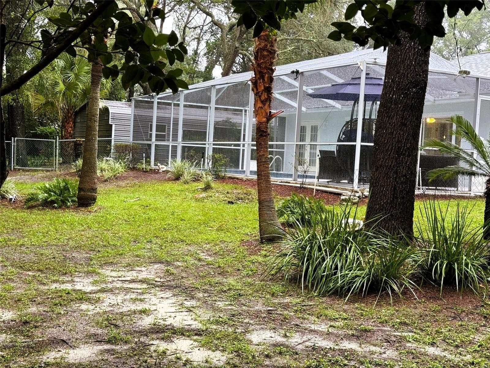 BACK YARD - 8879 N SANDREE DR, CITRUS SPRINGS