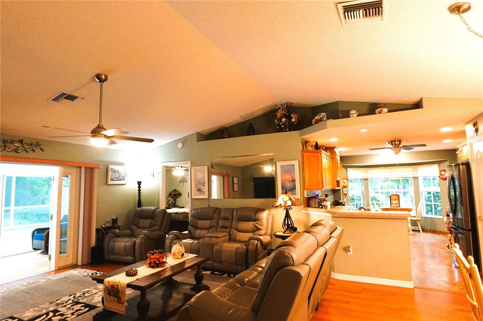 LIVING ROOM - 8879 N SANDREE DR, CITRUS SPRINGS