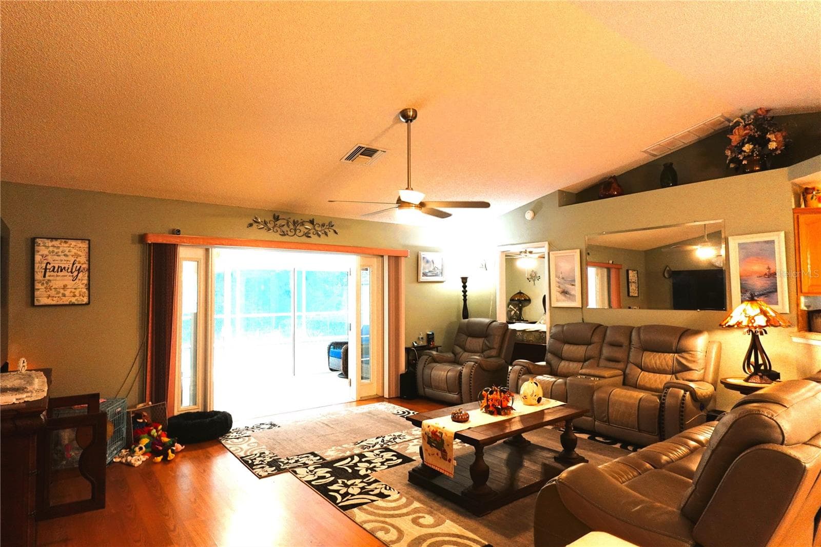 LIVING ROOM - 8879 N SANDREE DR, CITRUS SPRINGS