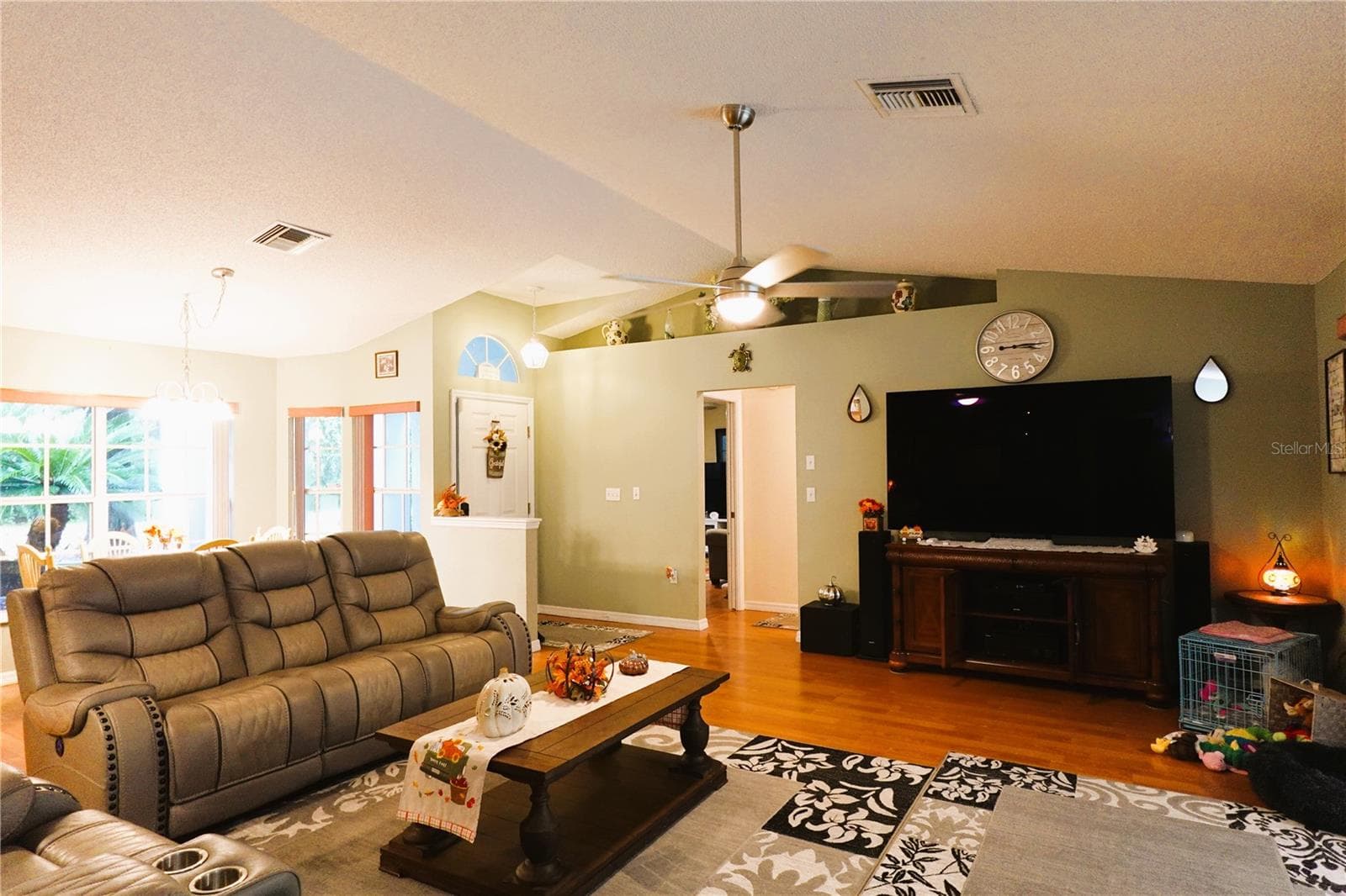 LIVING ROOM - 8879 N SANDREE DR, CITRUS SPRINGS
