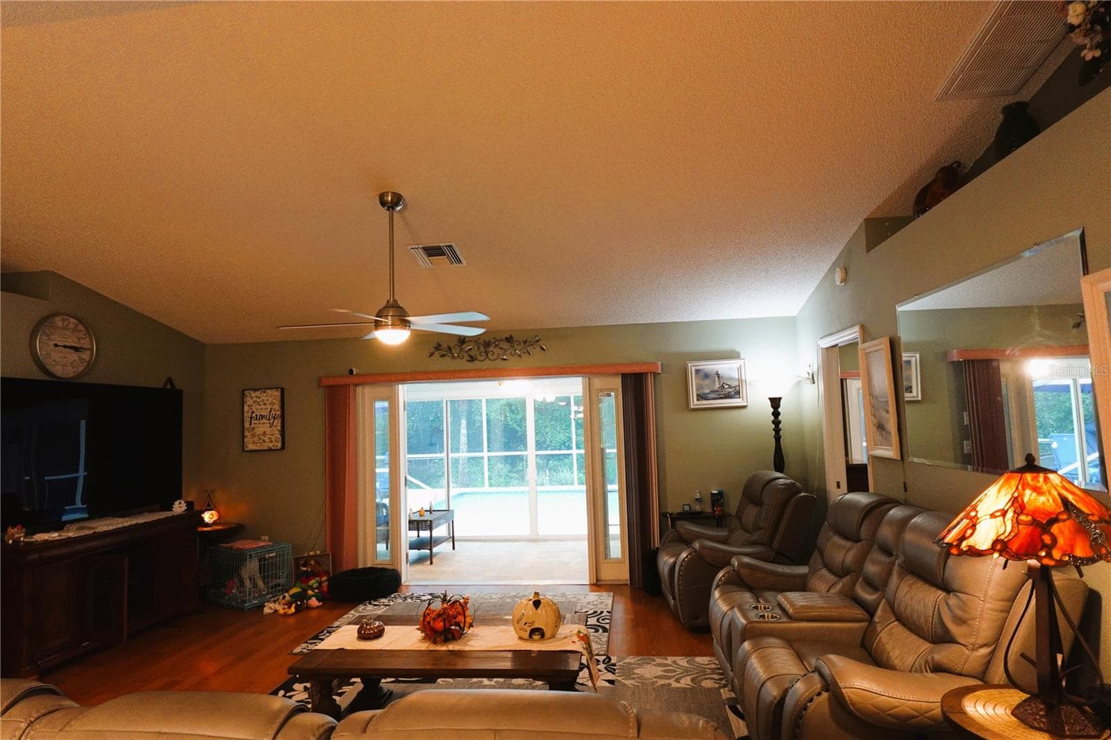 LIVING ROOM - 8879 N SANDREE DR, CITRUS SPRINGS