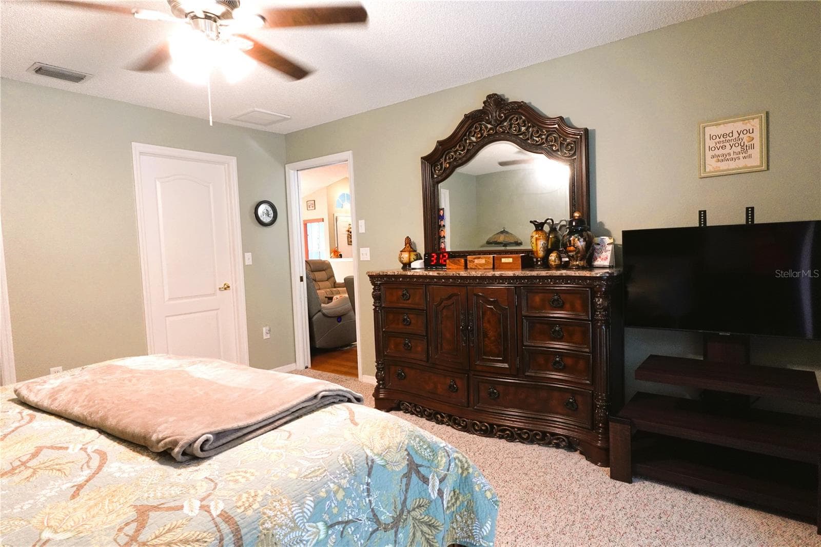MASTER BEDROOM - 8879 N SANDREE DR, CITRUS SPRINGS