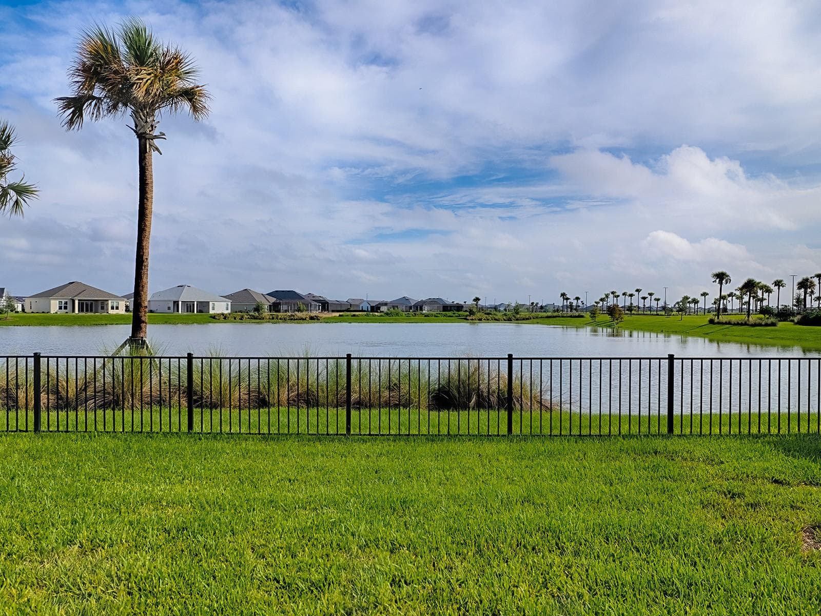 View of the beautiful pond view looking across it - 1359 DARREN DR, THE VILLAGES