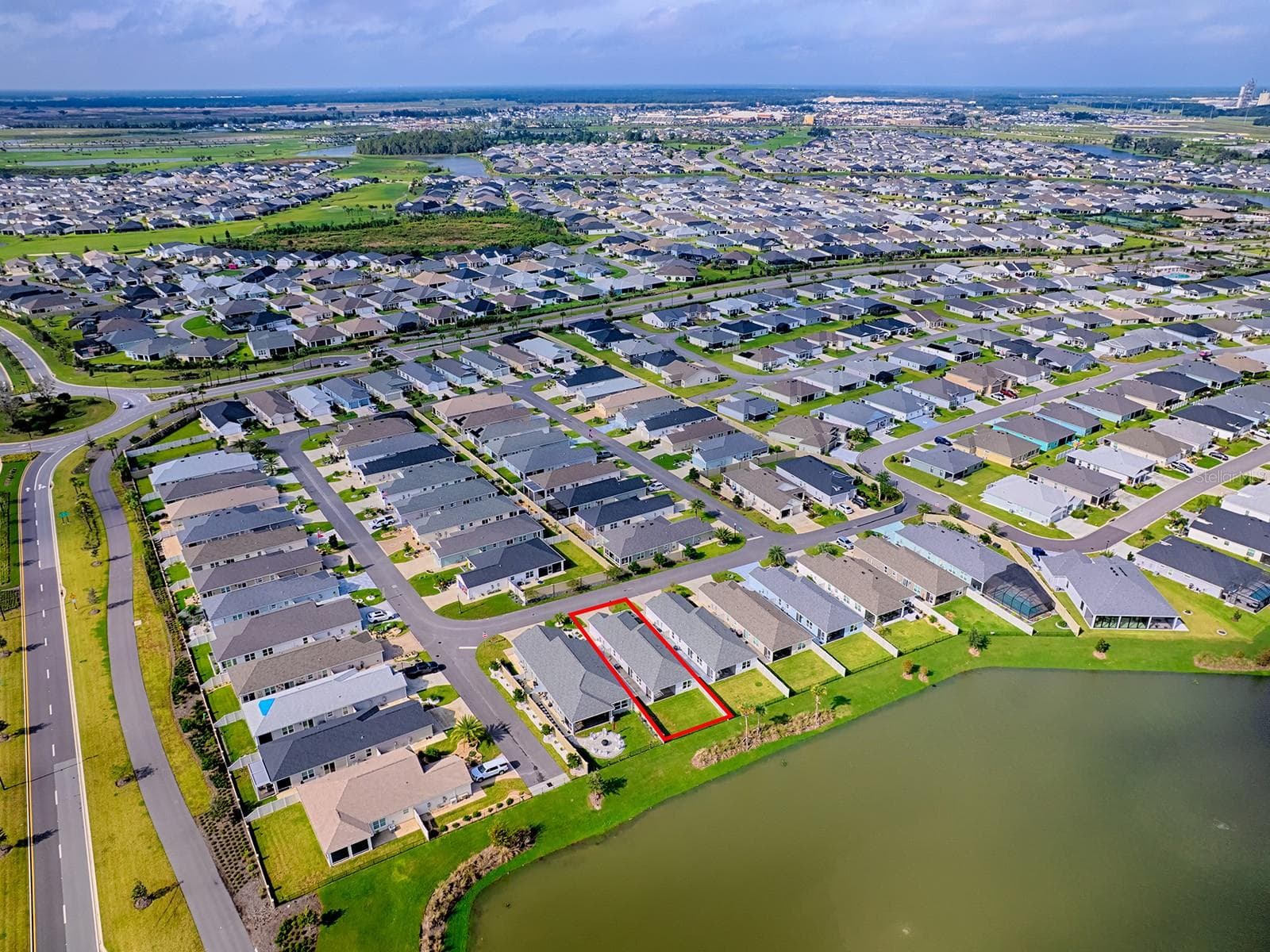 House marked for easy viewing of location amongst the others - 1359 DARREN DR, THE VILLAGES