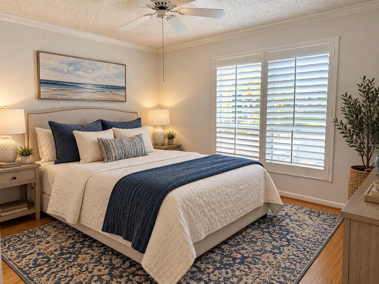 Virtually staged bedroom #2 - 2620 COVE CAY DR #307, CLEARWATER