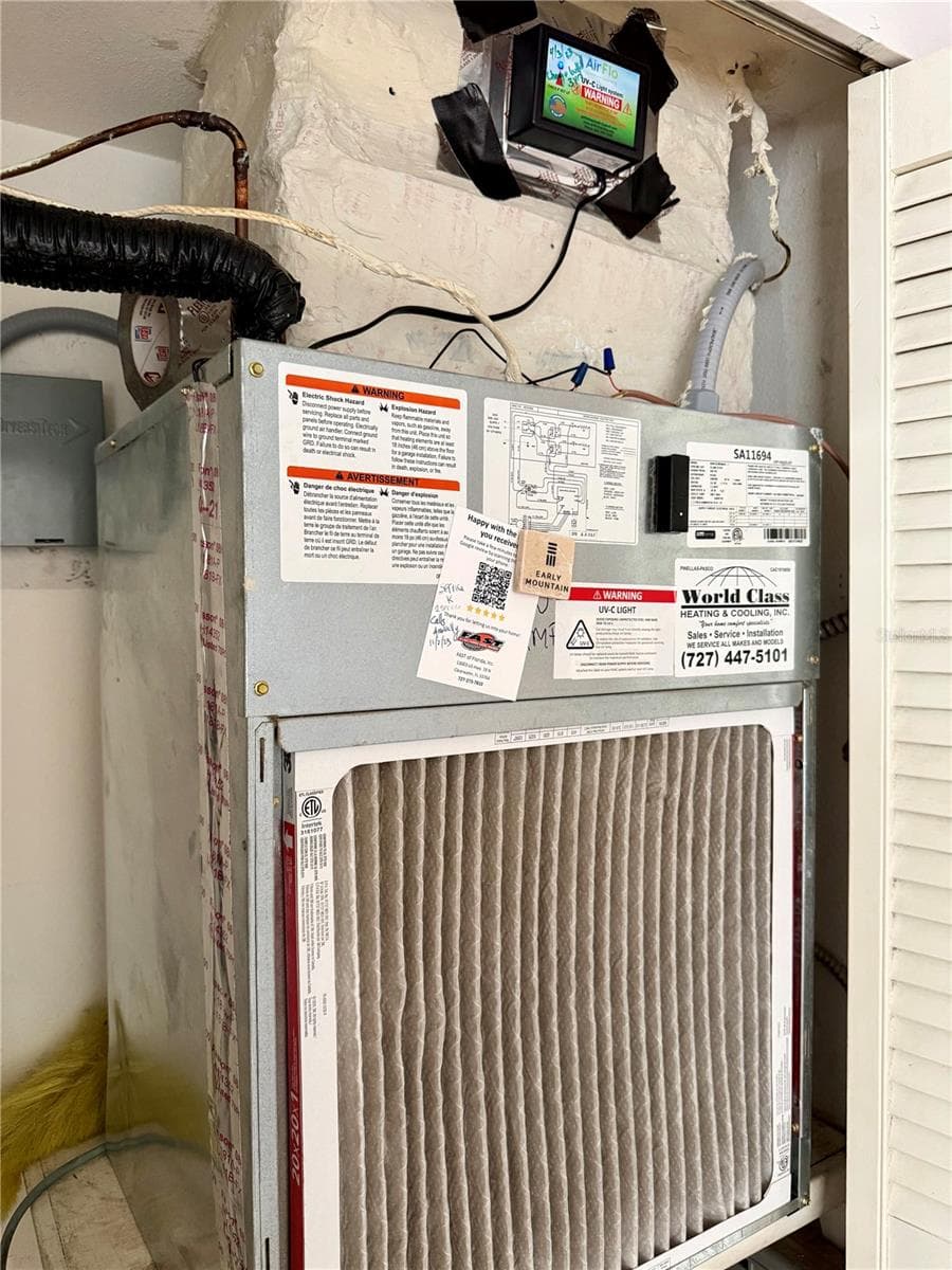 HVAC - 2620 COVE CAY DR #307, CLEARWATER
