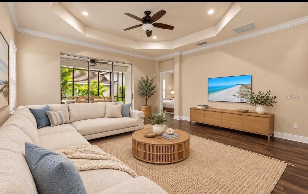 Living Room - 3031 SKY BLUE CV, BRADENTON