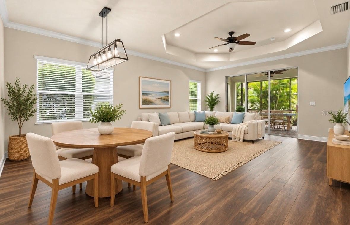 Dining Room/Living Room - 3031 SKY BLUE CV, BRADENTON