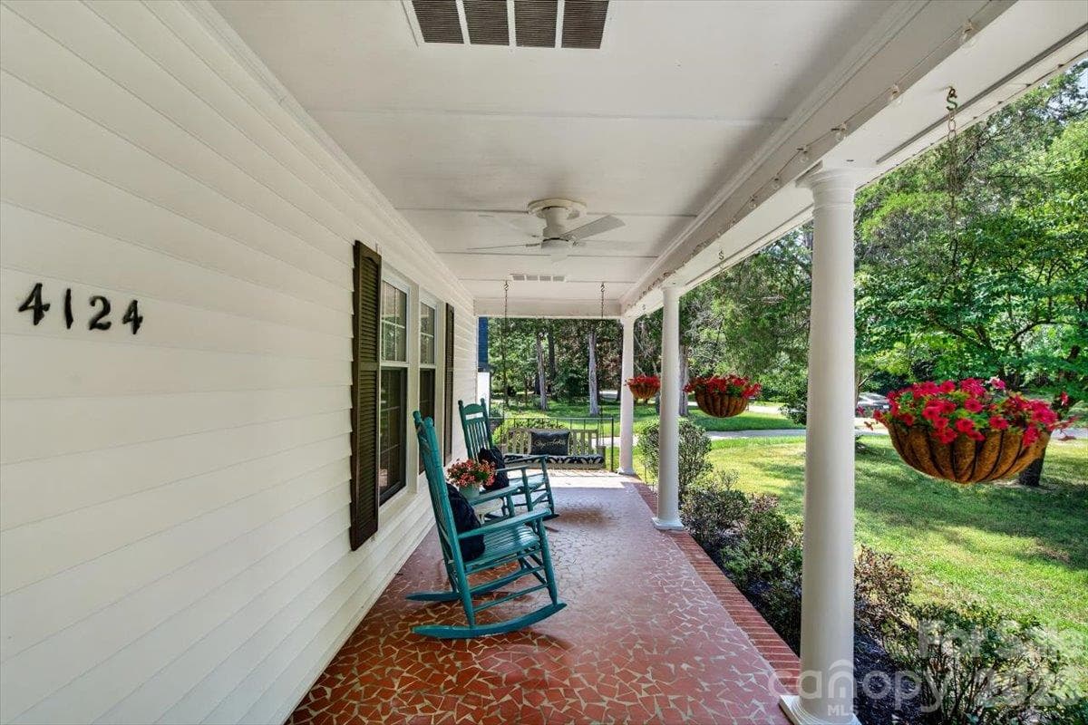 Front Door - 4124 Bridgewood Lane, Charlotte