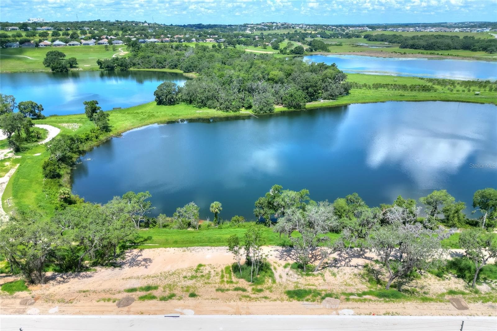 Water Views from Lot 9 - 161 TRANQUIL MIRROR LAKE CT #Lot 9, CLERMONT