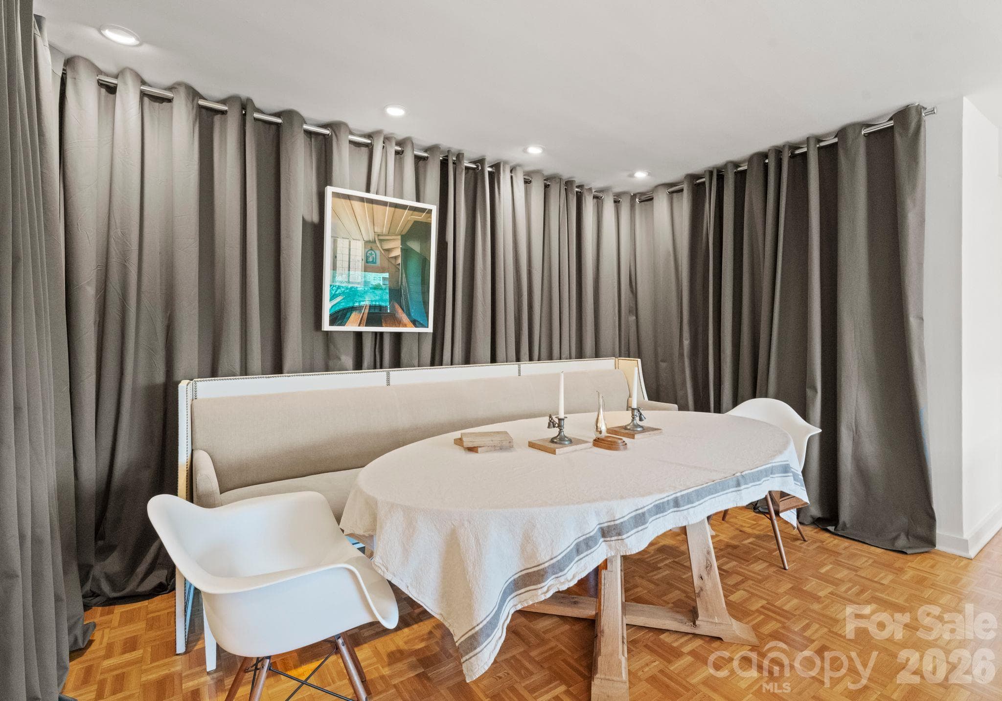 Dining area - 1300 Queens Road, Charlotte