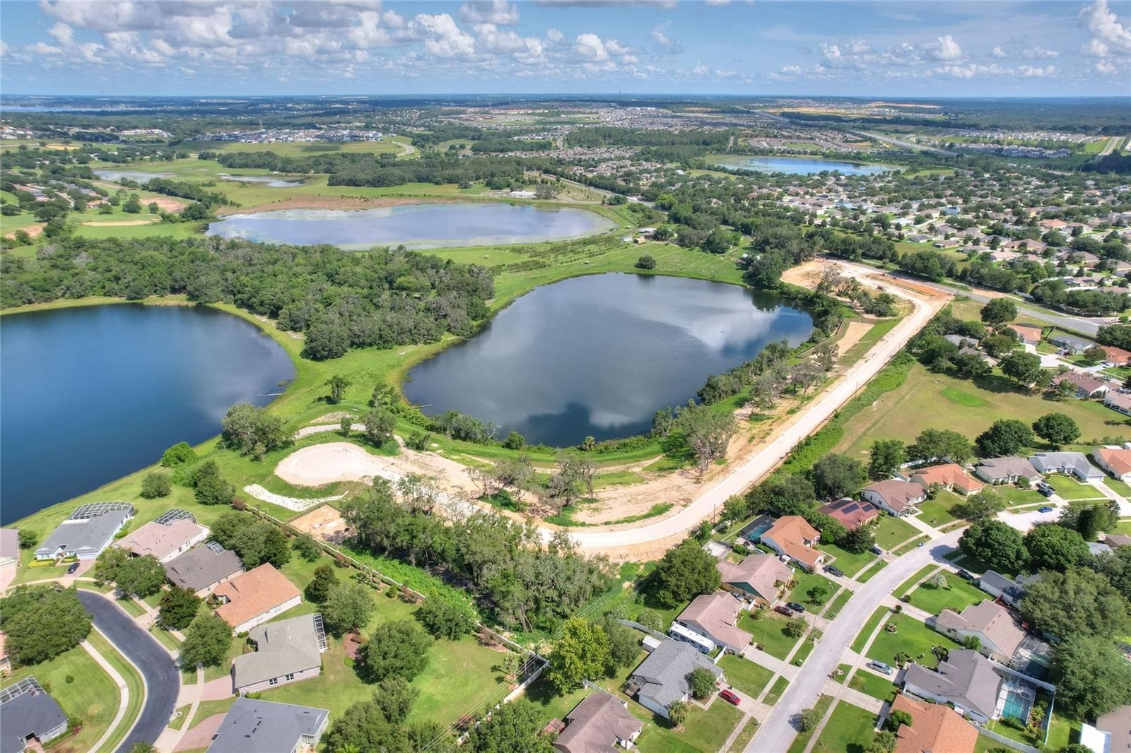 Site Looking NE - 189 TRANQUIL MIRROR LAKE CT #Lot 4, CLERMONT