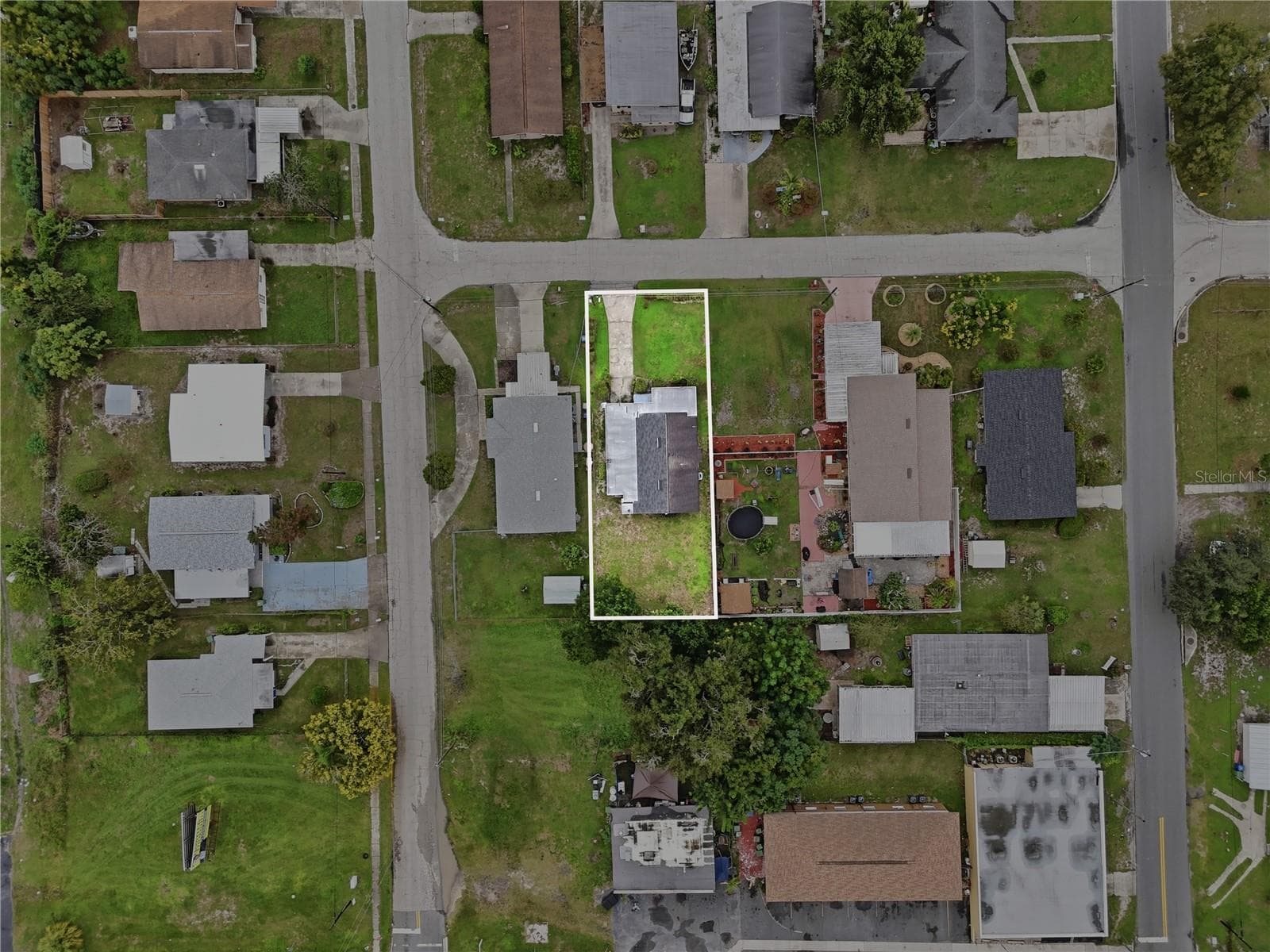 Aerial view - 420 AVENUE U NE, WINTER HAVEN