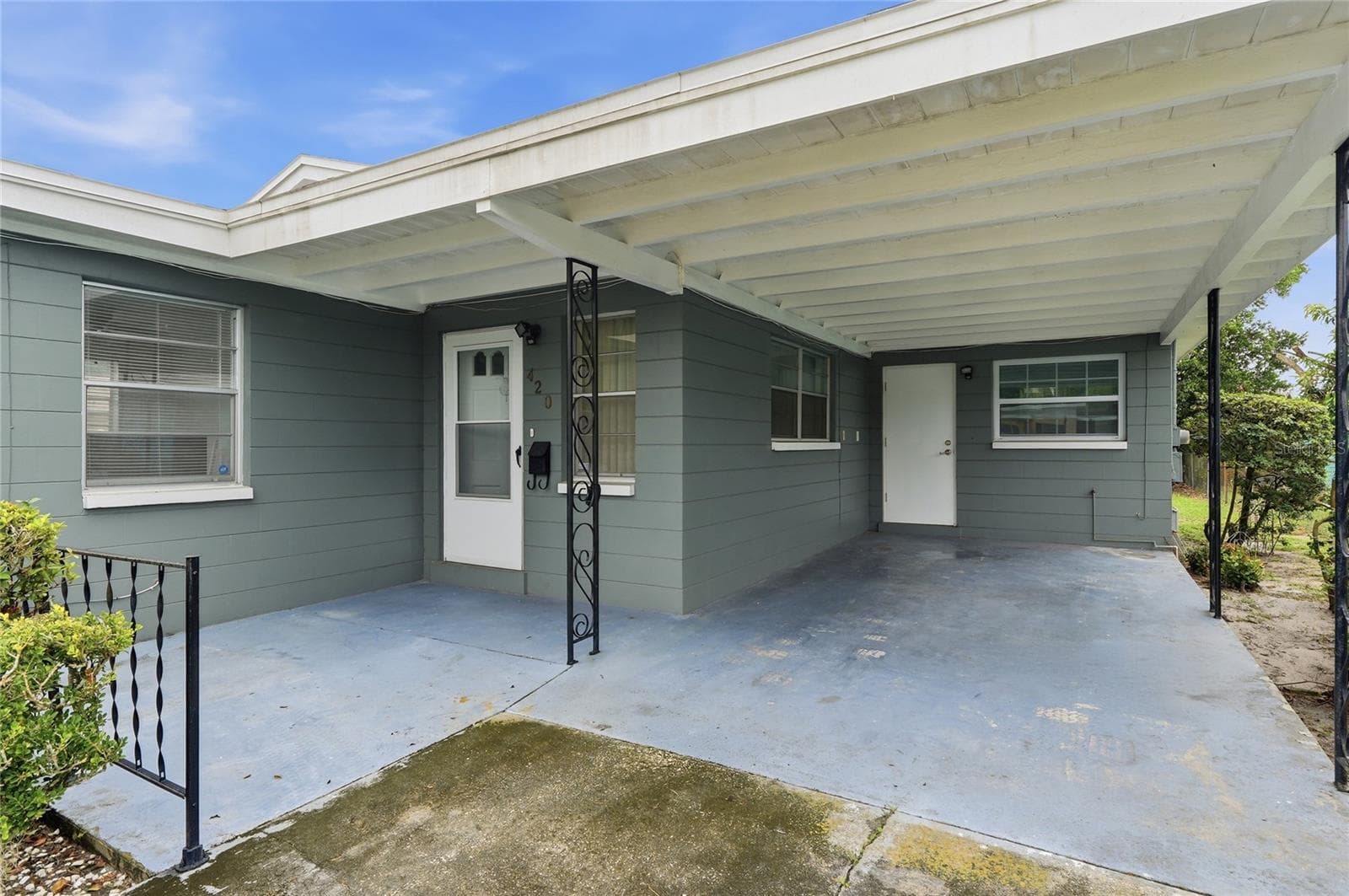 Carport - 420 AVENUE U NE, WINTER HAVEN
