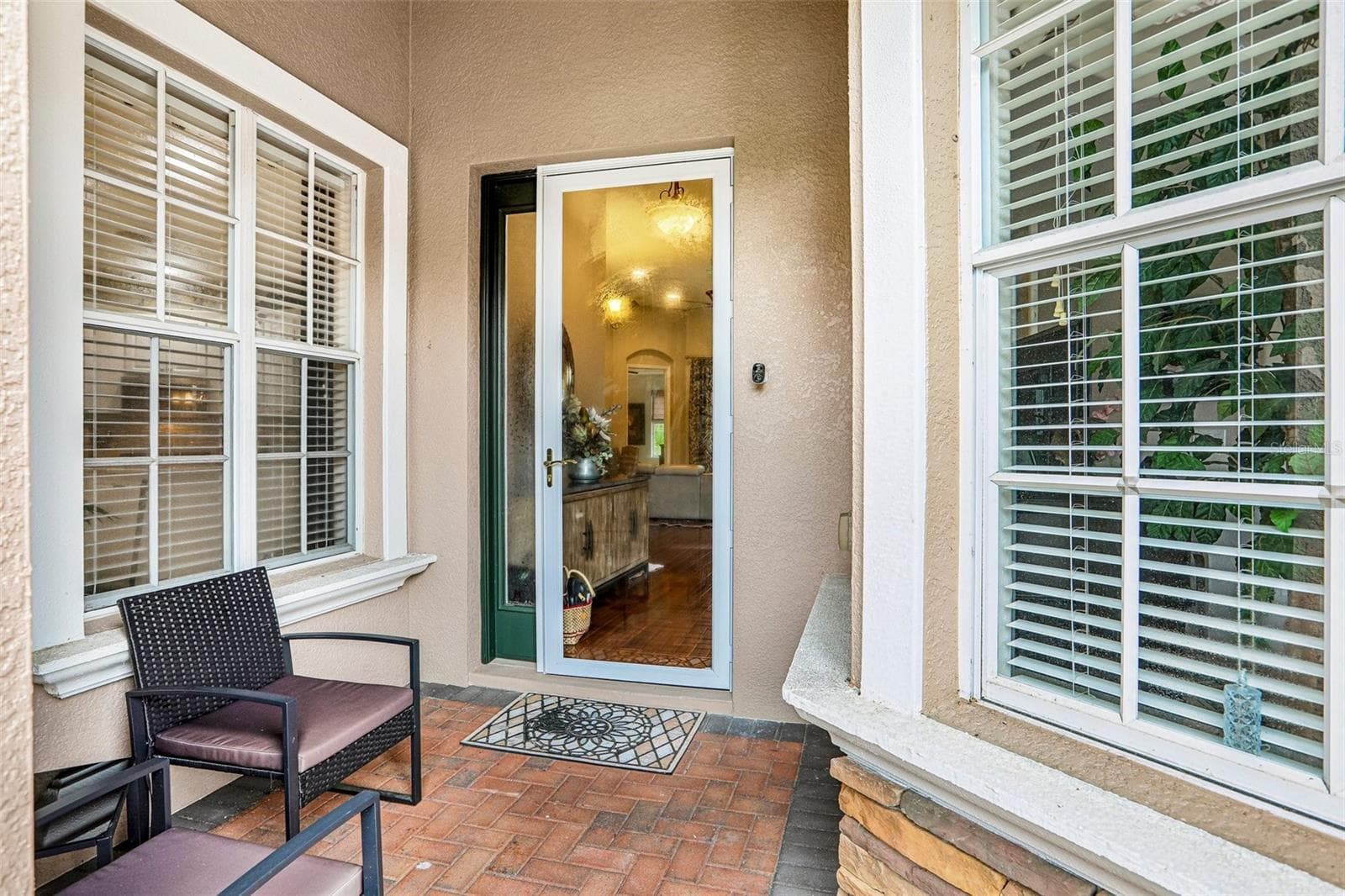 Front porch and entry - 27443 MISTFLOWER DR, WESLEY CHAPEL