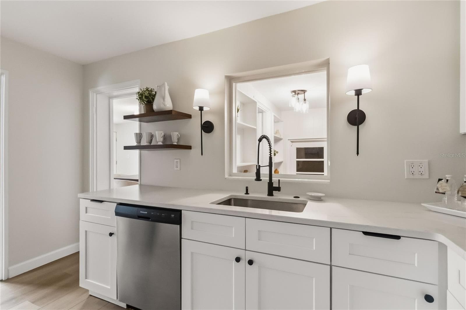 Special lighting in the kitchen adds to the charm - 7040 LAKE DR, ORLANDO