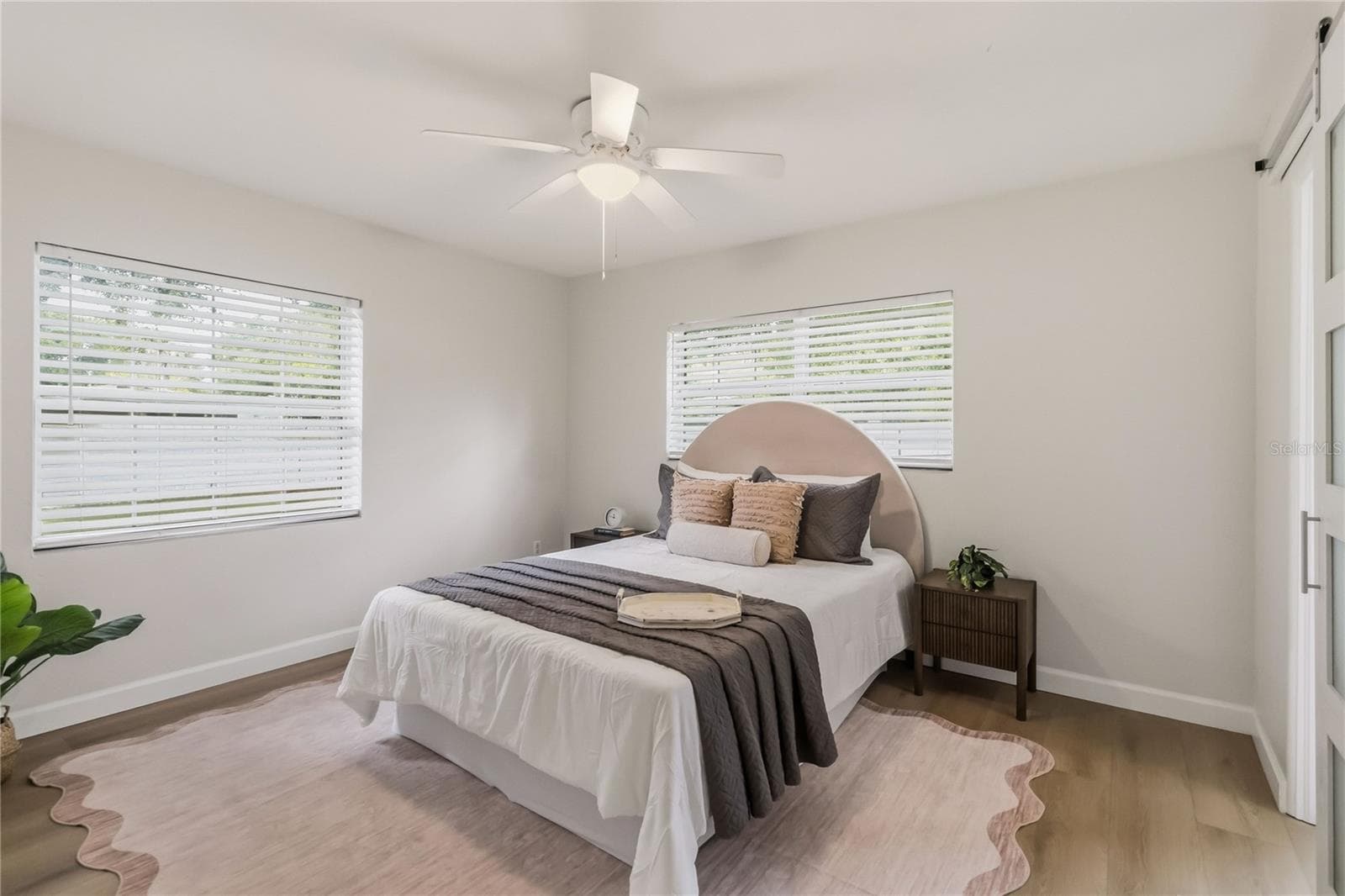 Primary Bedroom - Lovely Sundowns from the West Window - 7040 LAKE DR, ORLANDO