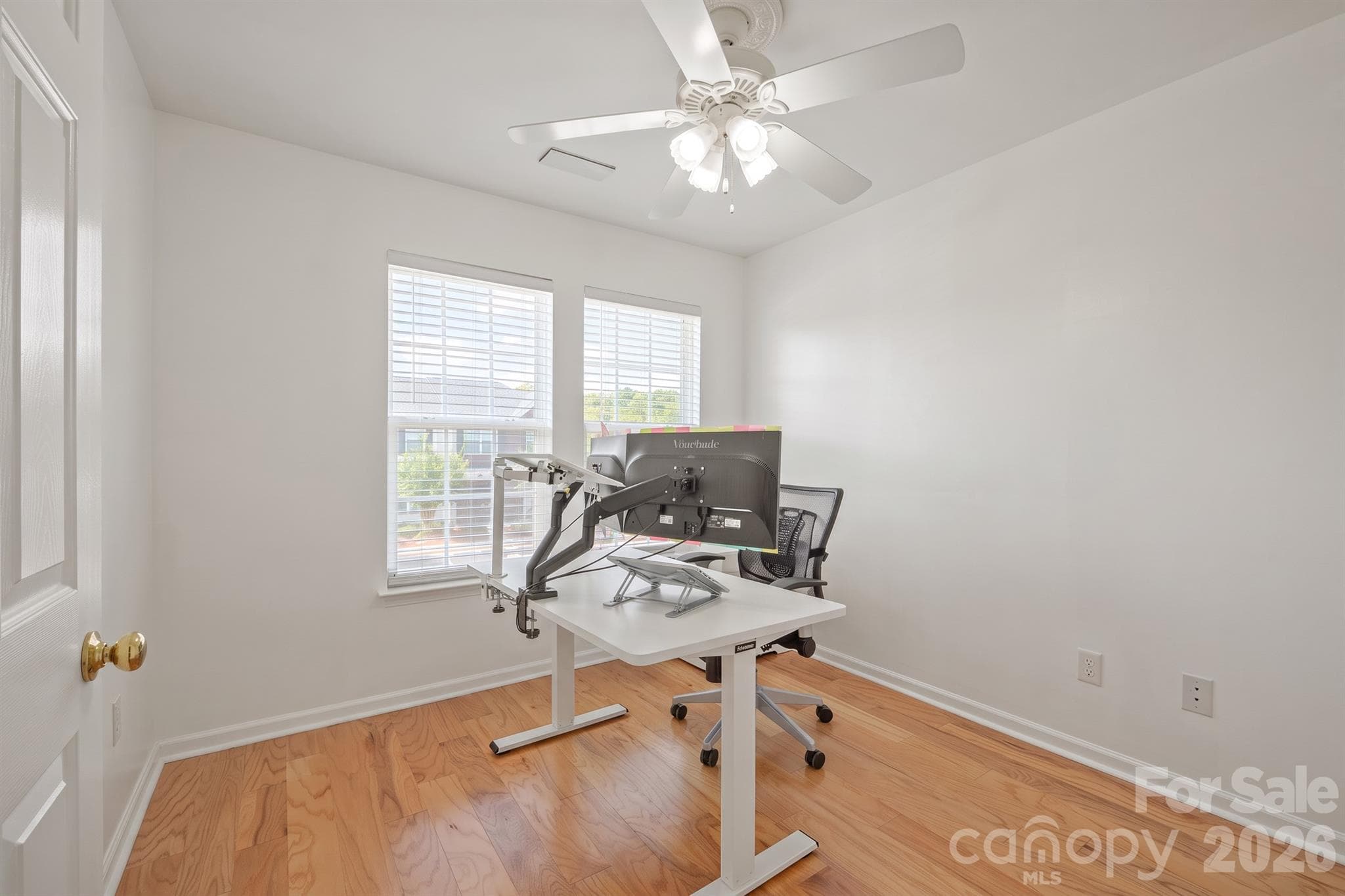 Another of the secondary bedrooms currently used as office space. - 4144 Kenton Glenn Court NW, Concord