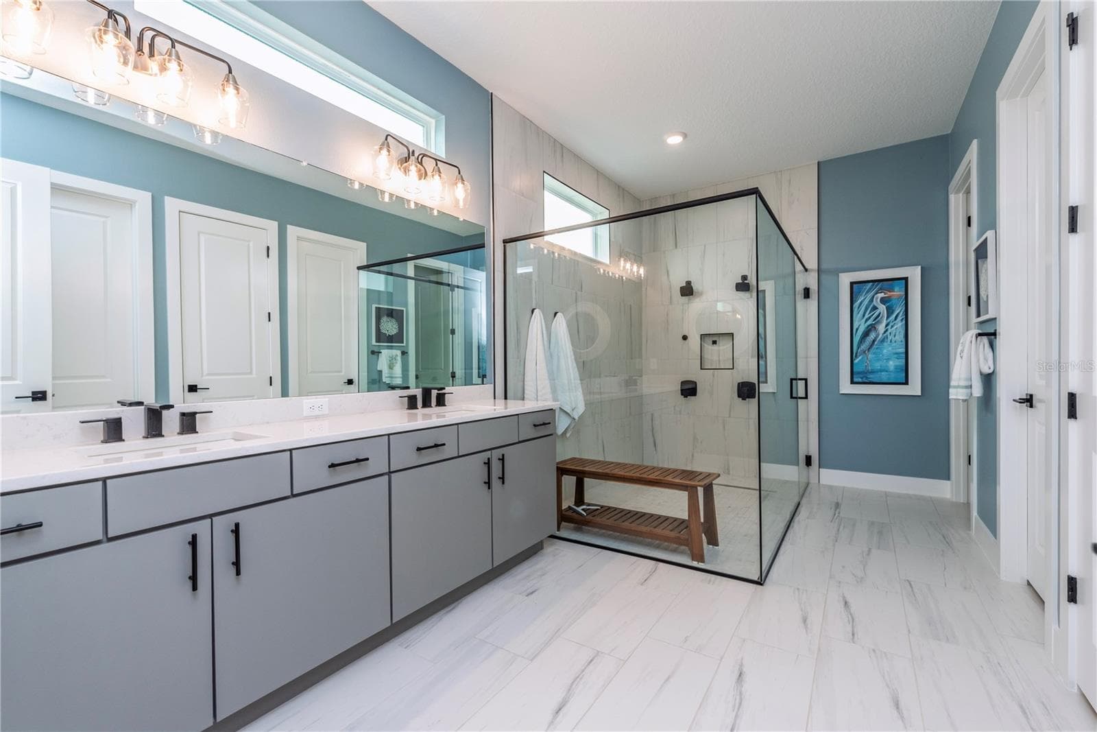 Primary ensuite bathroom. - 10706 TORCHWOOD SEA WAY, SAN ANTONIO