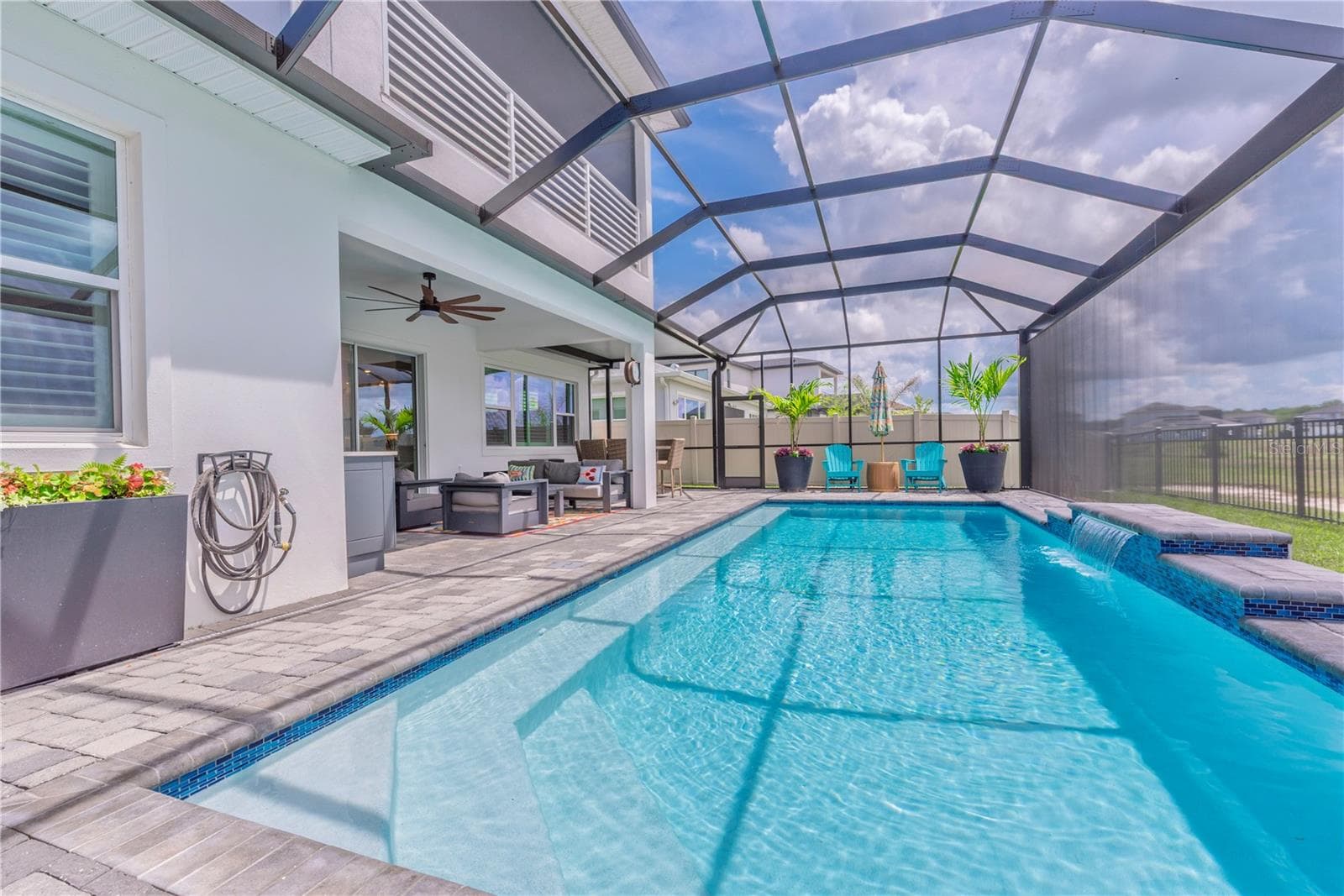 Heated, saltwater pool. - 10706 TORCHWOOD SEA WAY, SAN ANTONIO