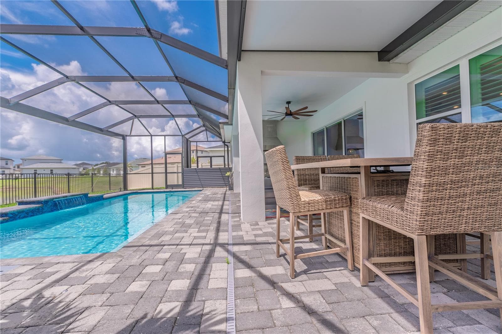 Pool lanai. - 10706 TORCHWOOD SEA WAY, SAN ANTONIO