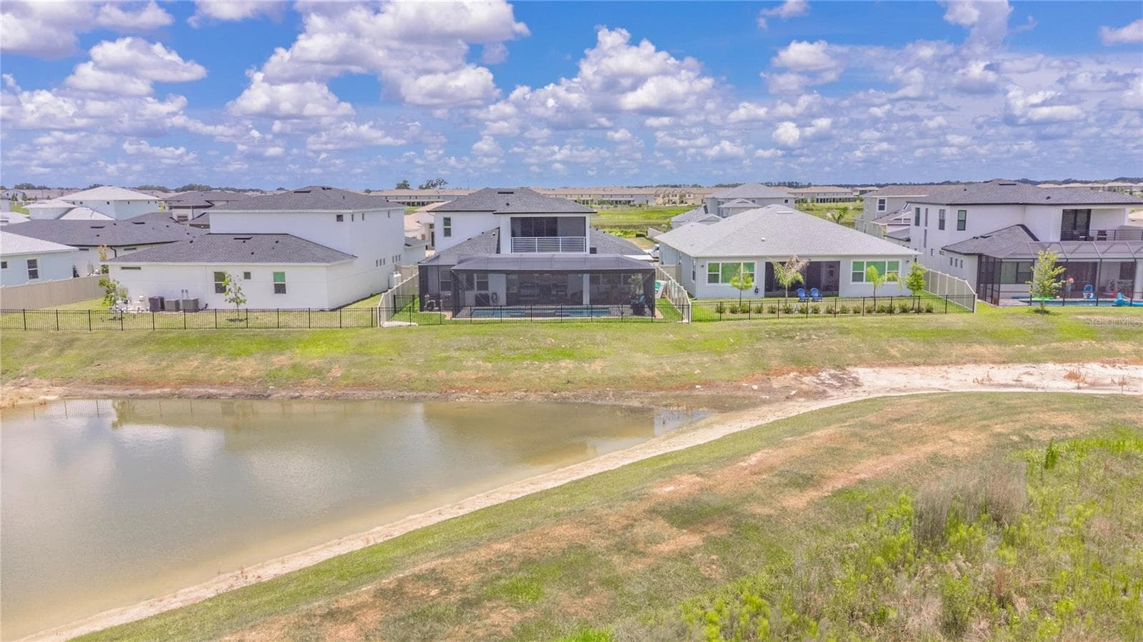 View of the water and back of home. - 10706 TORCHWOOD SEA WAY, SAN ANTONIO