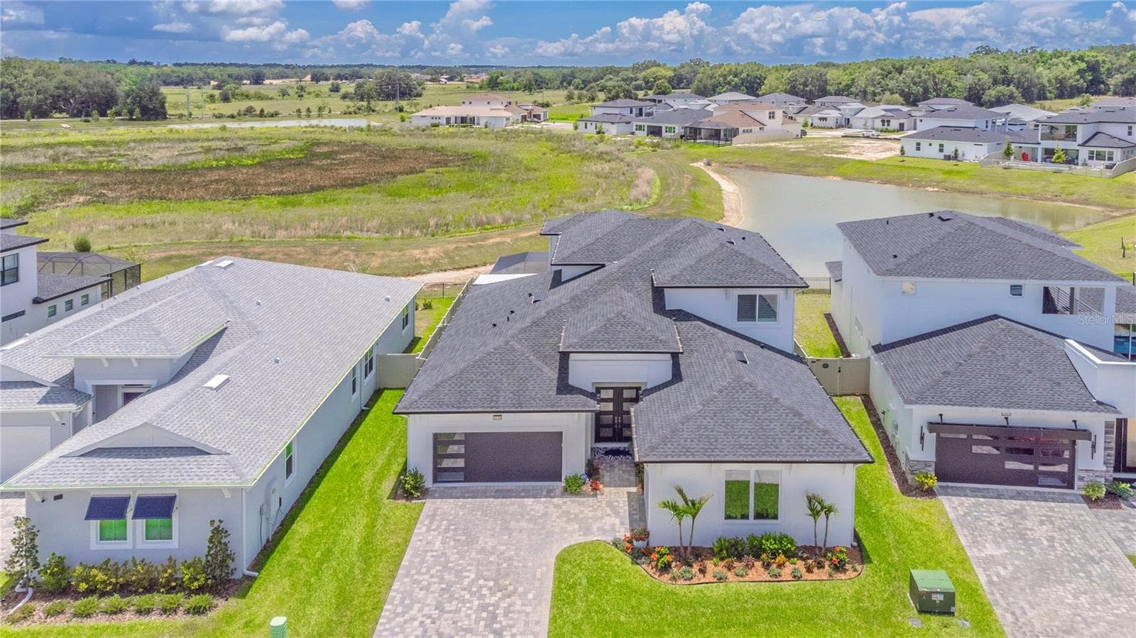 Aerial view of the home. - 10706 TORCHWOOD SEA WAY, SAN ANTONIO
